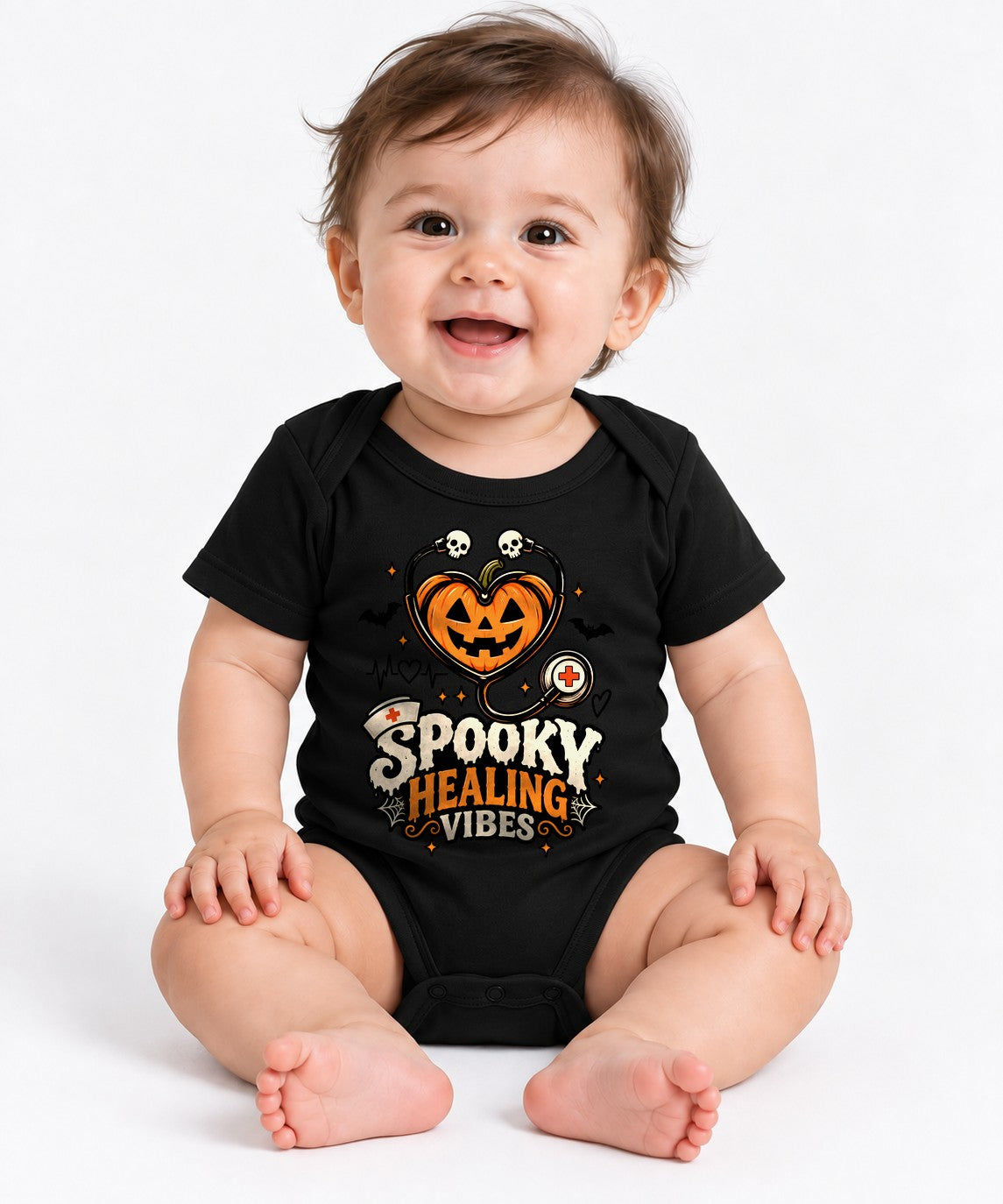 Spooky Healing Vibes - Black