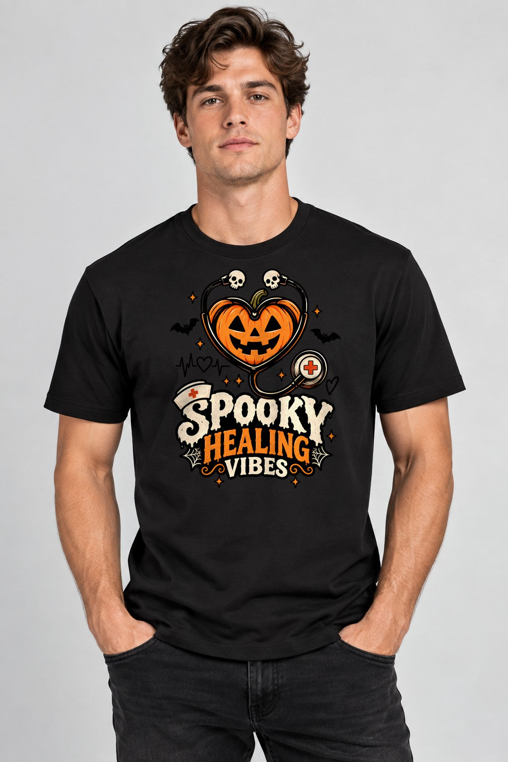 Spooky Healing Vibes - Black