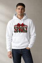 Spooky Holiday Lettering - White