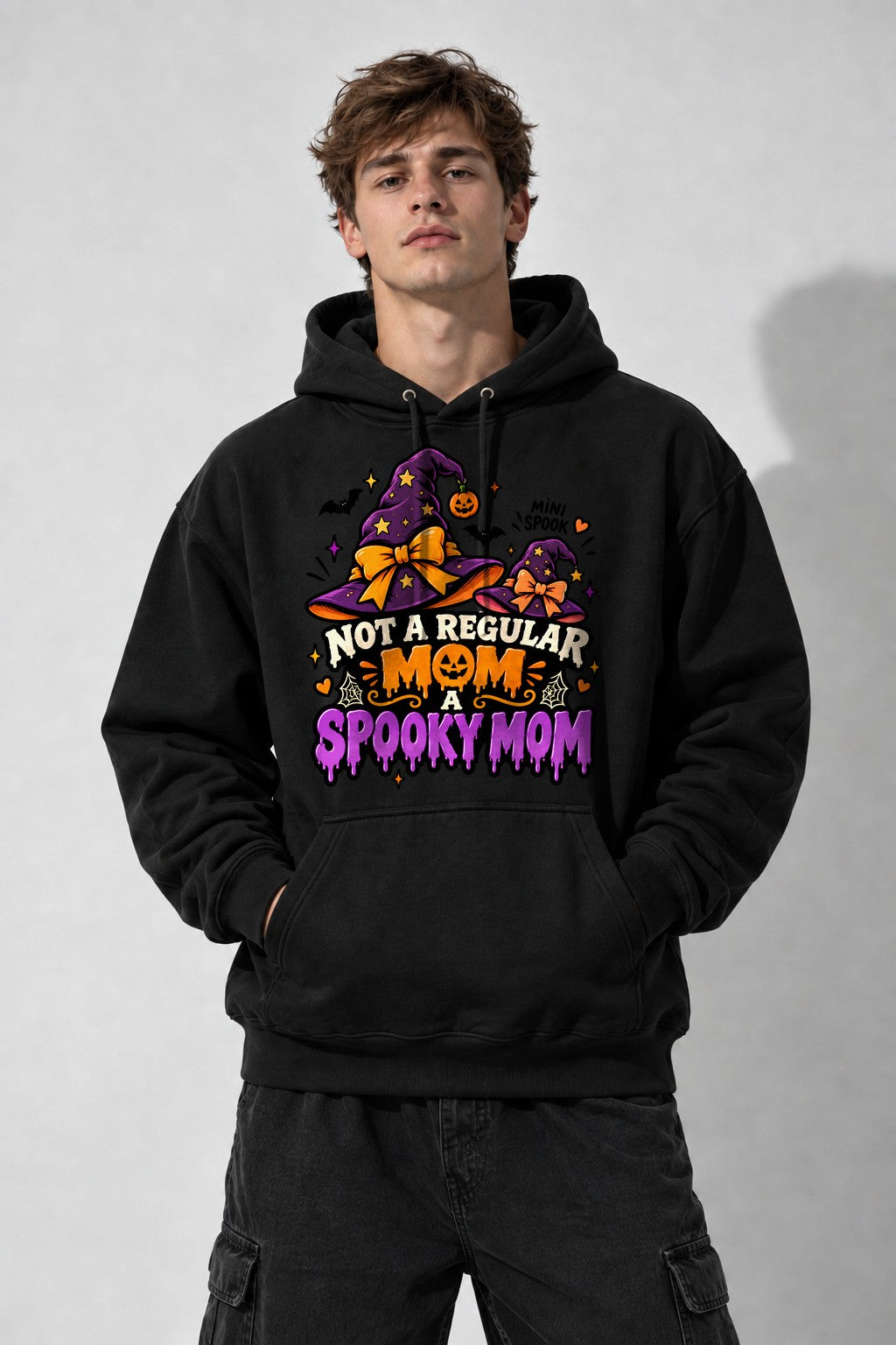 Spooky Mom Halloween - Black