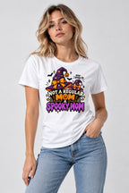 Spooky Mom Halloween - White