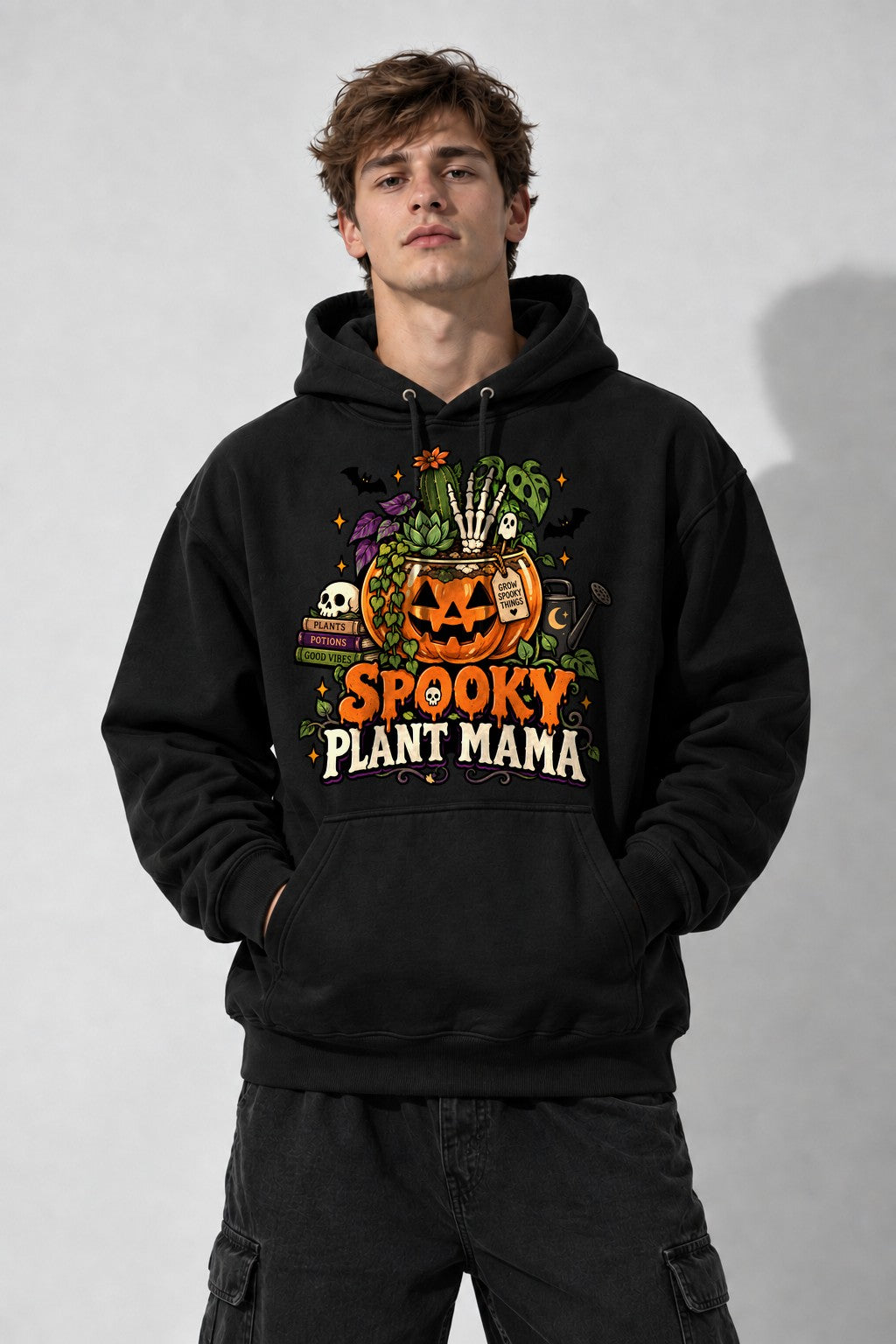 Spooky Plant Mama - Black