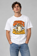 Spooky Season Ghost - White