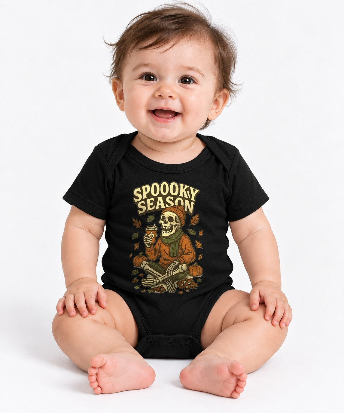 Spooky Season Skeleton - Black
