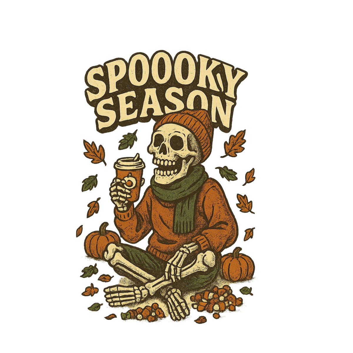 Spooky Season Skeleton