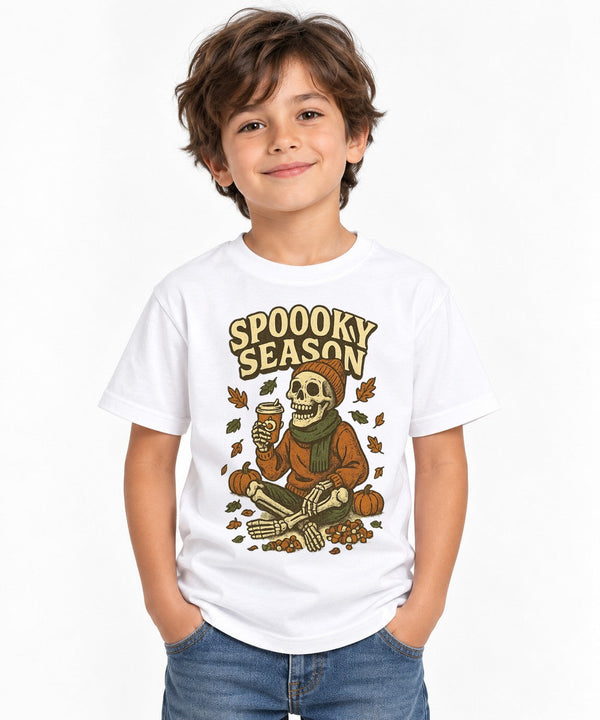 Spooky Season Skeleton - White