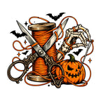 Spooky Sewing Spool