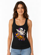Spooky Skater Ghost - Black