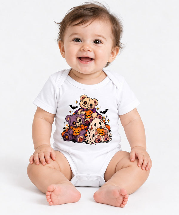Spooky Teddy Bears - White