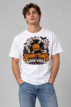 Spooky Tunes Good Vibes - White