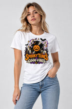 Spooky Tunes Good Vibes - White