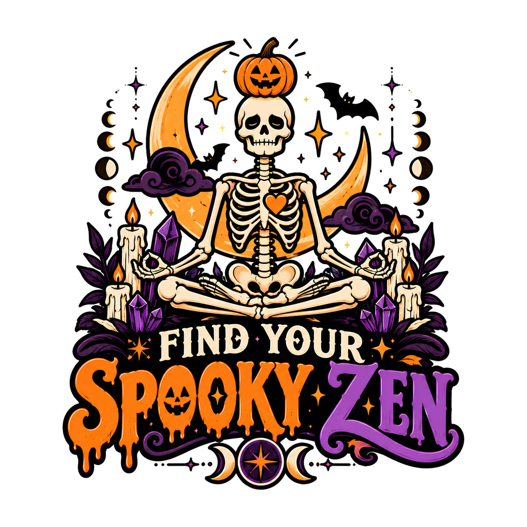 Spooky Zen Skeleton