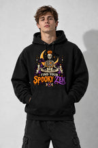 Spooky Zen Skeleton - Black