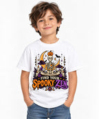 Spooky Zen Skeleton - White