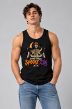 Spooky Zen Skeleton - Black