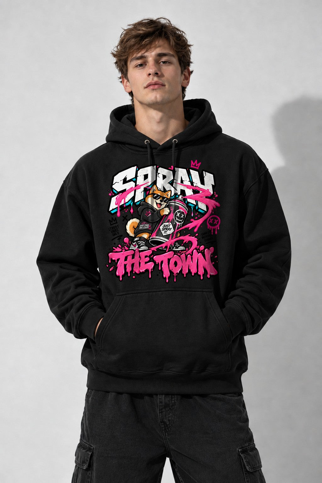 Spray The Town - Black