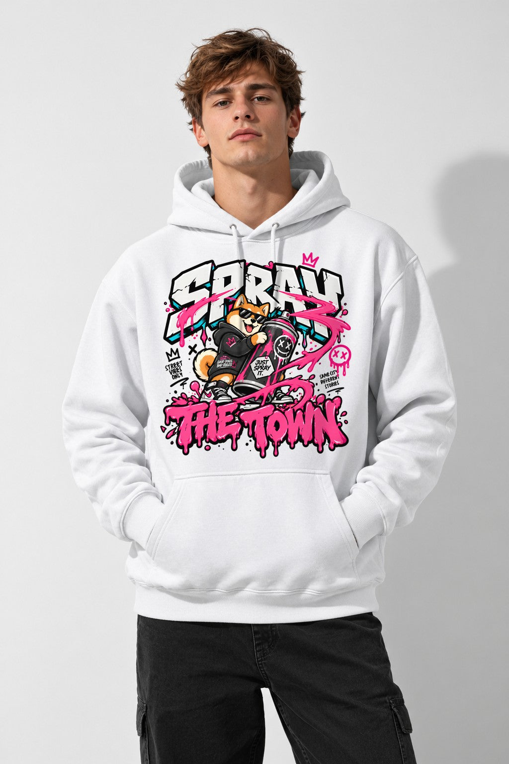 Spray The Town - White