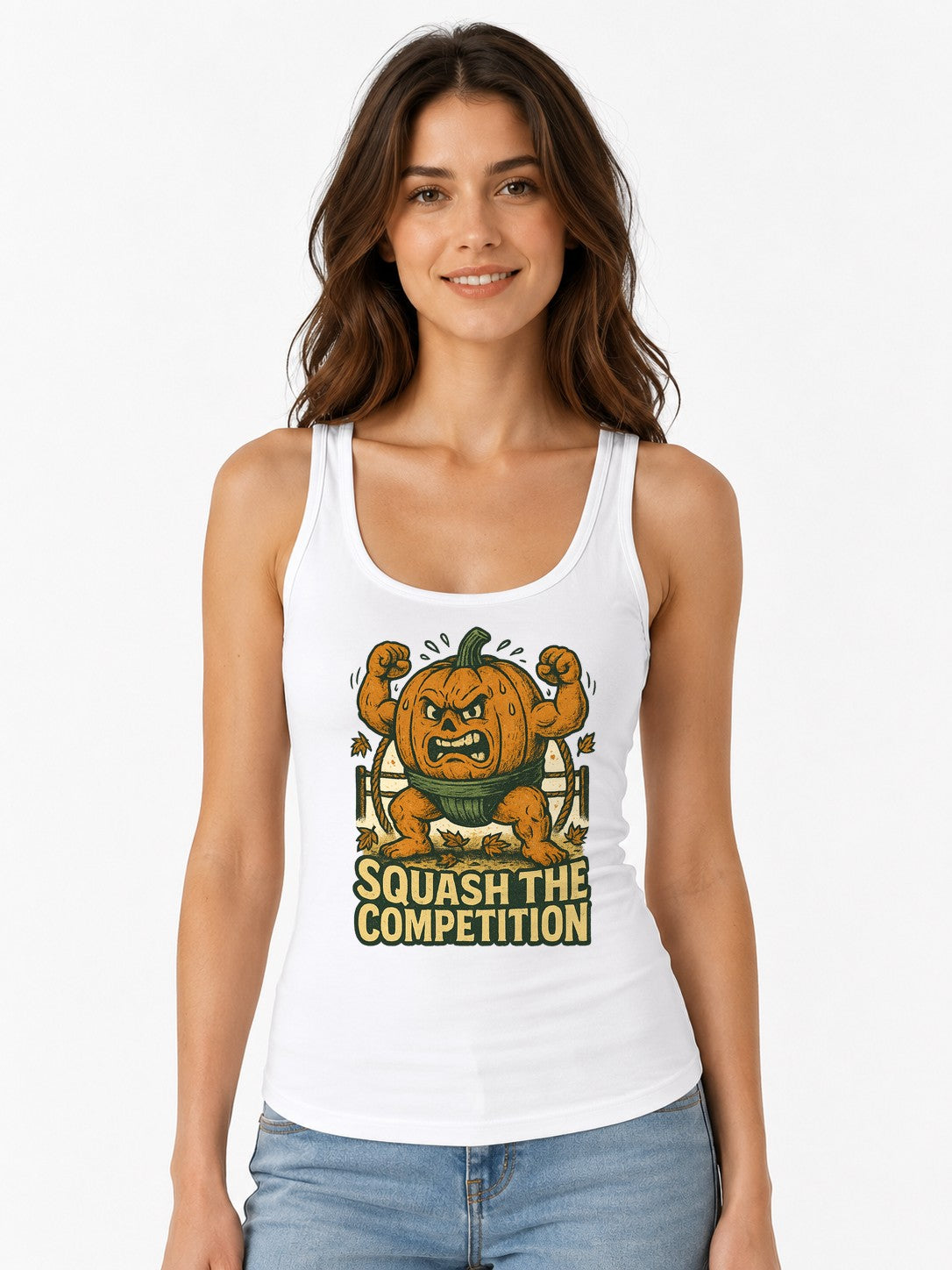 Squash The Competition - White