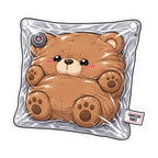Squeezed Vibes - Cute Vacuum Sealed Teddy Bear Introvert Graphic T-Shirt