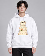 Stacked Bunnies Tower - White