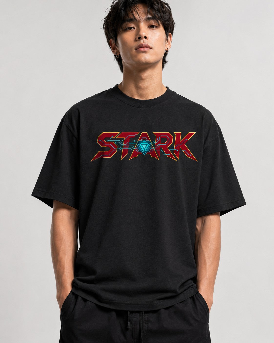 Stark Tech Logo - Black
