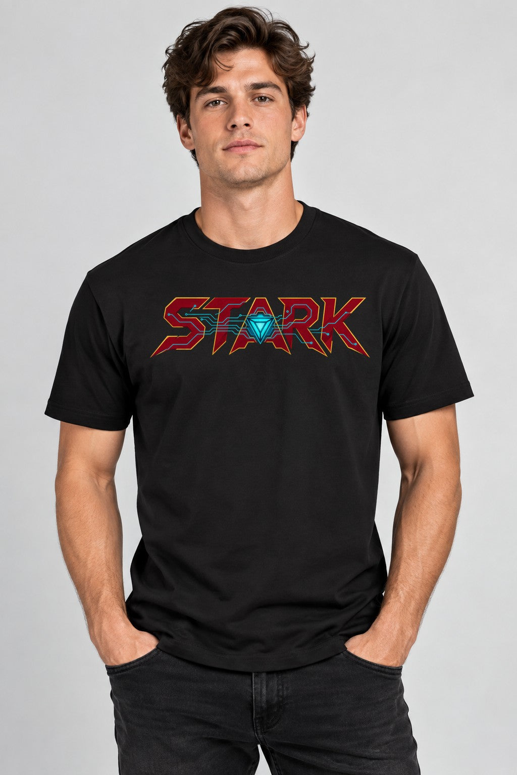 Stark Tech Logo - Black