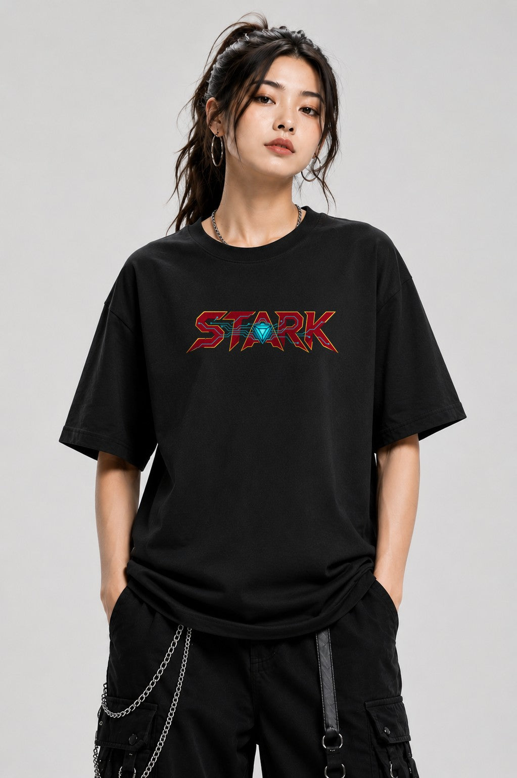 Stark Tech Logo - Black