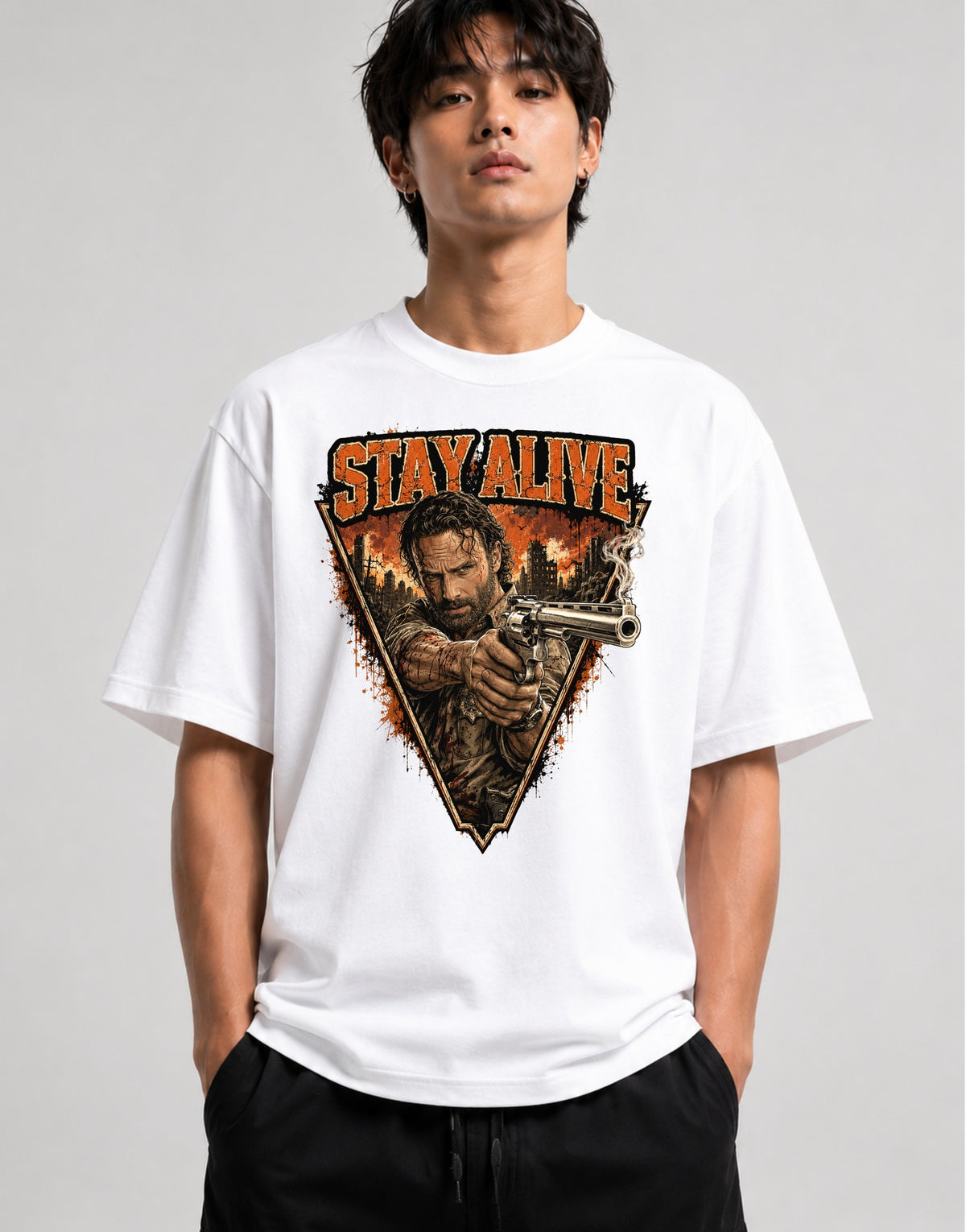 Stay Alive - White