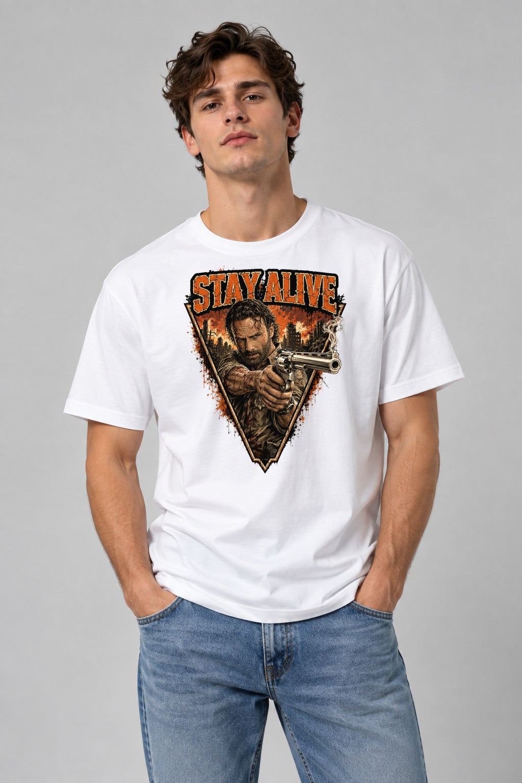 Stay Alive - White