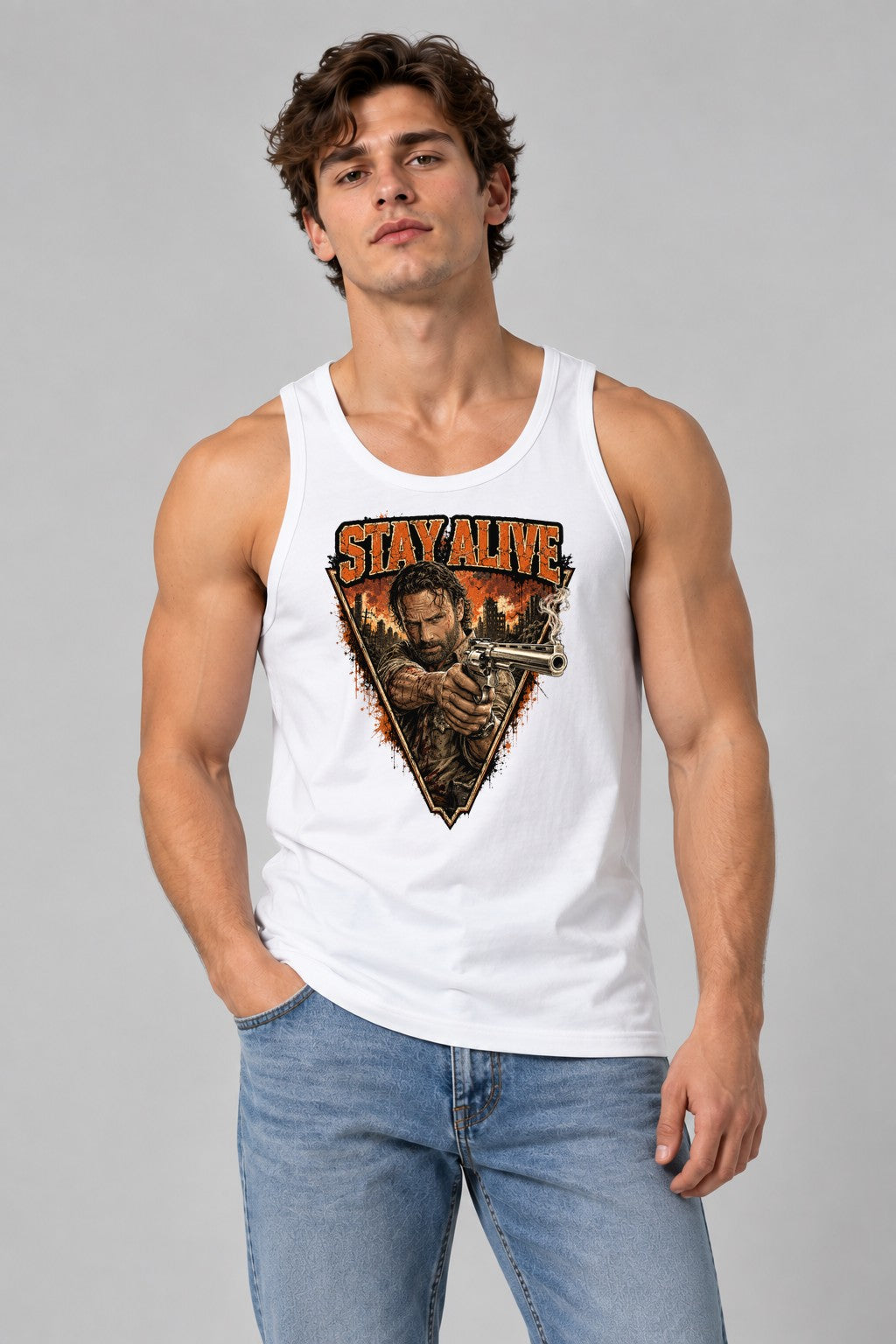Stay Alive - White