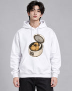 Stay Warm Rice Cooker Funny Lazy Sle - White