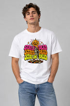 Stayin Dead Disco Skeleton - White
