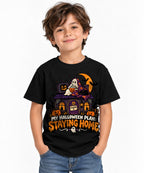 Staying Home Halloween - Black