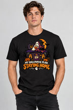 Staying Home Halloween - Black