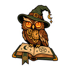 Steampunk Witch Owl