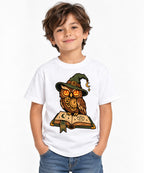 Steampunk Witch Owl - White