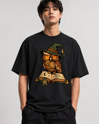 Steampunk Witch Owl - Black