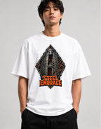 Steel Embrace - White