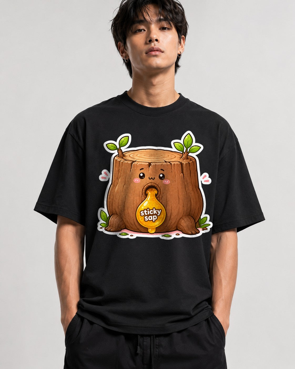 Sticky Sap Stump - Black