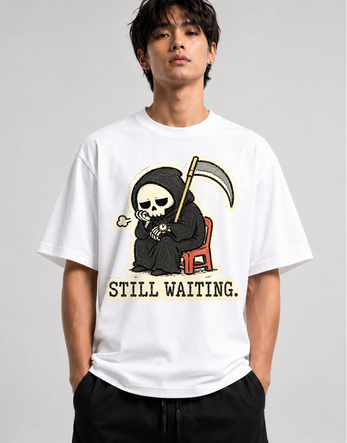 Still Waiting - White
