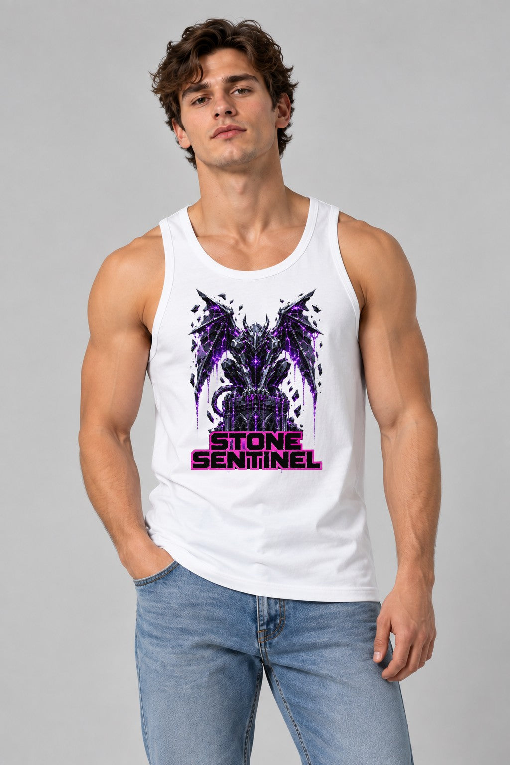 Stone Sentinel - White