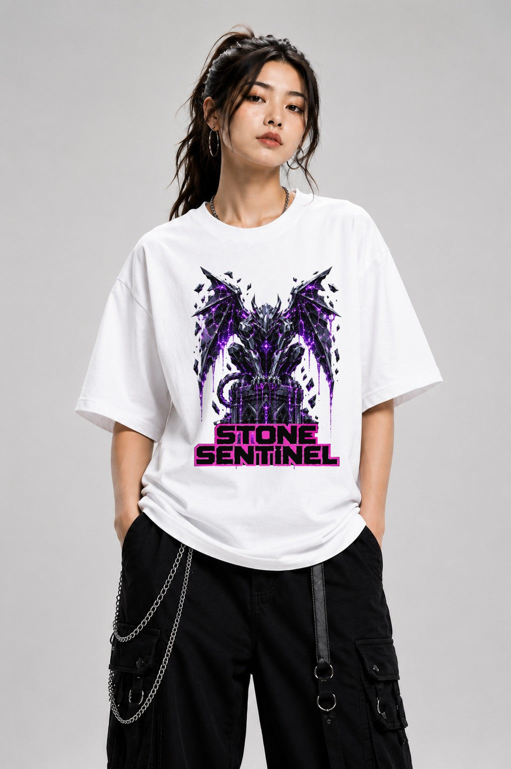 Stone Sentinel - White