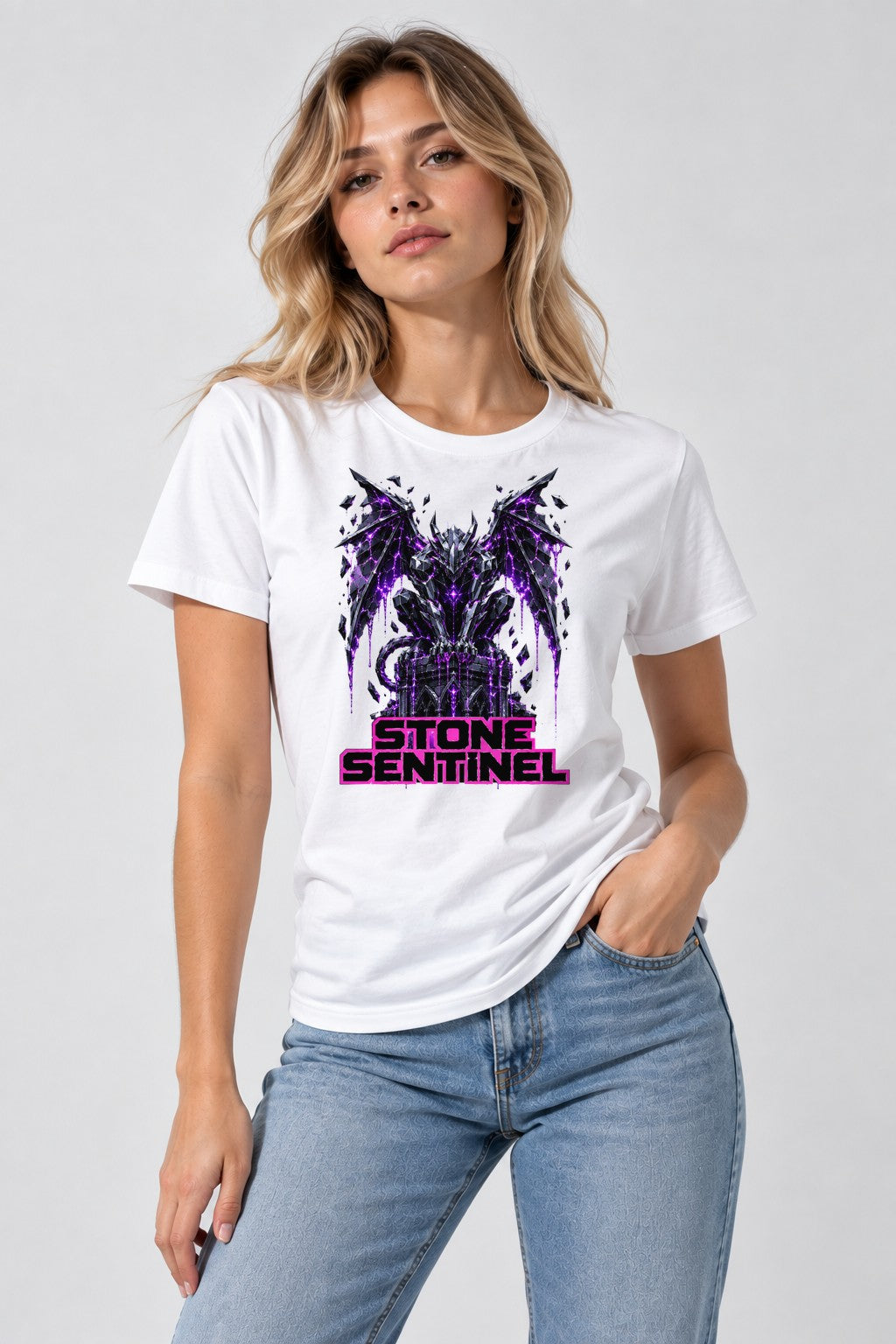 Stone Sentinel - White