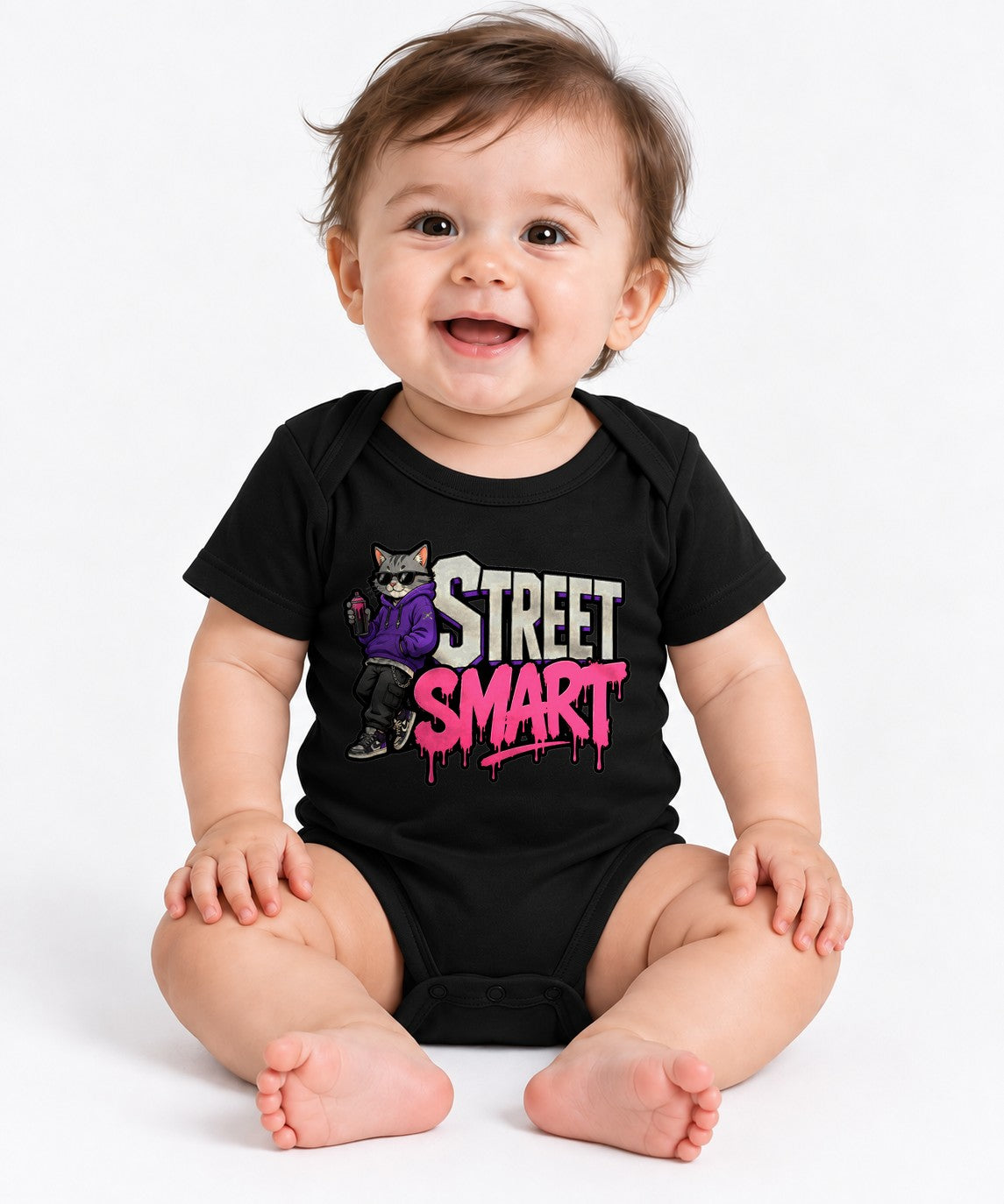Street Smart Cat - Black