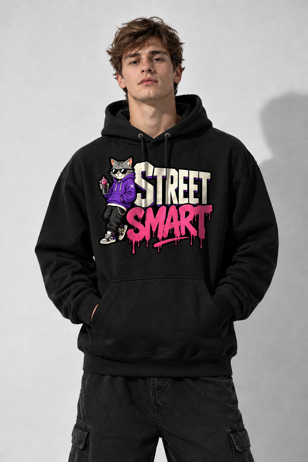 Street Smart Cat - Black