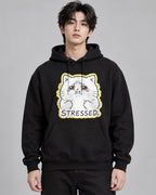Stressed Cat - Black