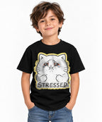 Stressed Cat - Black