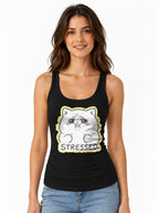 Stressed Cat - Black