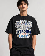 Strong But Cry - Black