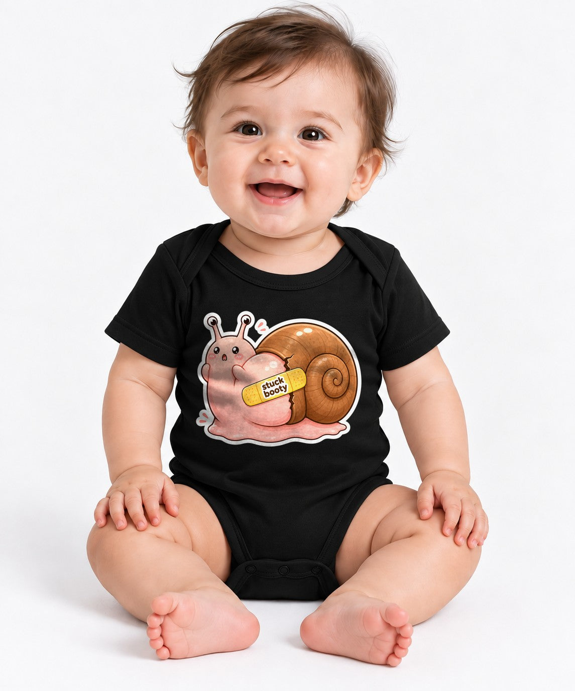 Stuck Booty Snail - Black